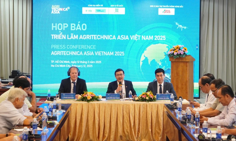 The press brief announcing the Agritechnica Asia Vietnam 2025 (Source: Vietnam Agriculture Newspaper)