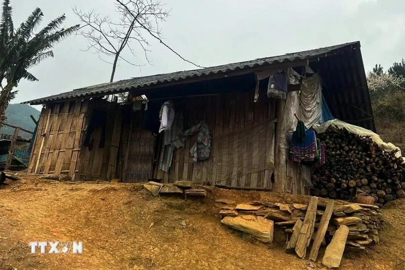 A substandard house in Bac Kan (Photo: VNA)