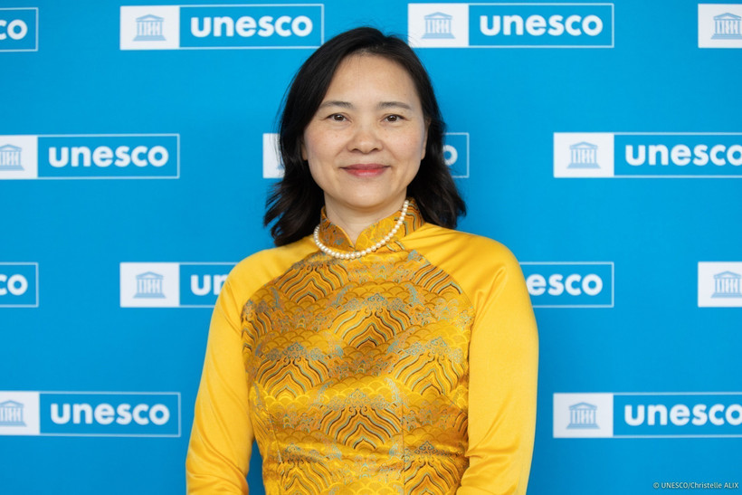 Ambassador Nguyen Thi Van Anh, Permanent Representative of Vietnam to the United Nations Educational, Scientific and Cultural Organisation (UNESCO) (Photo: VNA)