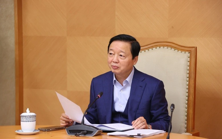 Deputy Prime Minister Tran Hong Ha at the meeting on February 17. (Photo: VNA)