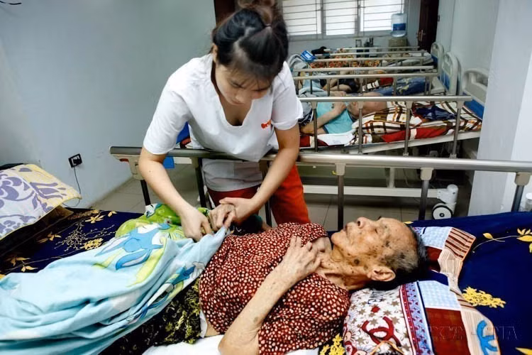 OriHome Elderly Care Centre in Hanoiis among the city’s models offering comprehensive high-quality elderly care services. (Photo: VNA)