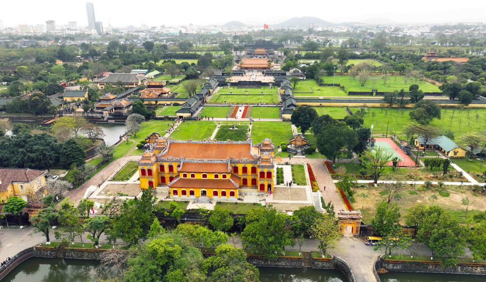 Kien Trung Palace, part of the Complex of Hue Monuments. (Photo: VNA)