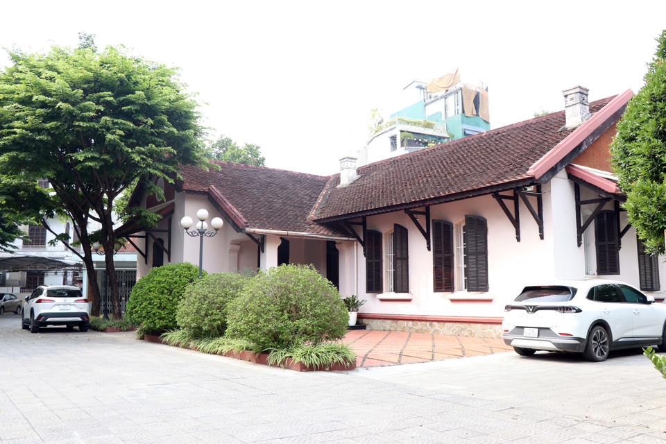 The French-style office of the Department of Agriculture and Environment of Hue city on Dong Da street. (Photo: VNA)