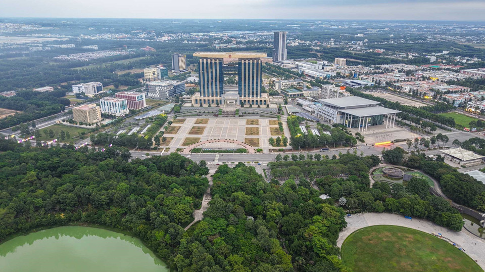 Binh Duong’s new Provincial Administrative Center. (Photo: VNA)
