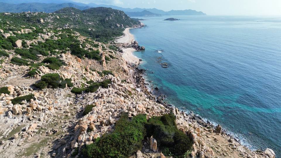The stunning beauty of the Rock Park in Nui Chua National Park. (Photo: VNA)
