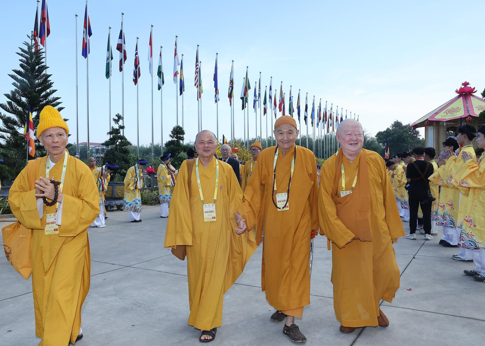 Delegates attend the official opening of the UN Day of Vesak 2025. (Photo: VNA)