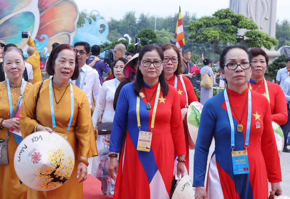 Delegates attend the official opening of the UN Day of Vesak 2025. (Photo: VNA)