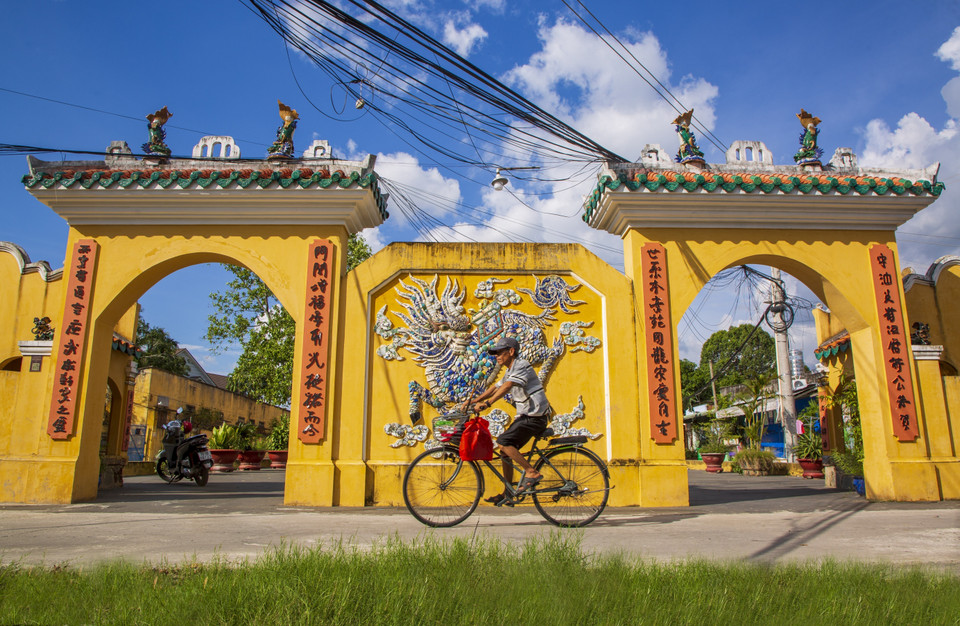 Hiep Ninh Communal House is built in the late 19th century. (Photo: VNA)