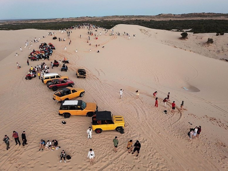 More and more visitors are coming to Bau Trang. (Photo: Suntravelgroup)
