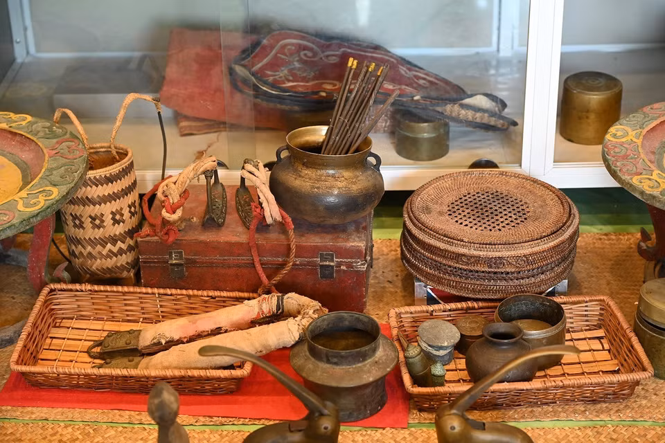 Many valuable antiquities on display at Mui Ne Antiquities Museum. (Photo: VNA)