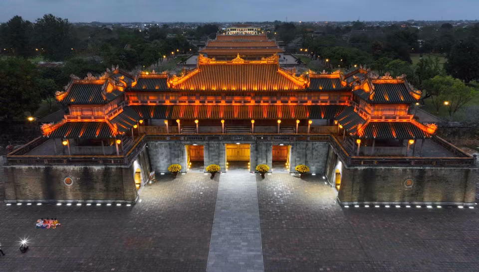 Ngo Mon Gate – the symbol of Hue Imperial Citadel. (Photo: VNA)