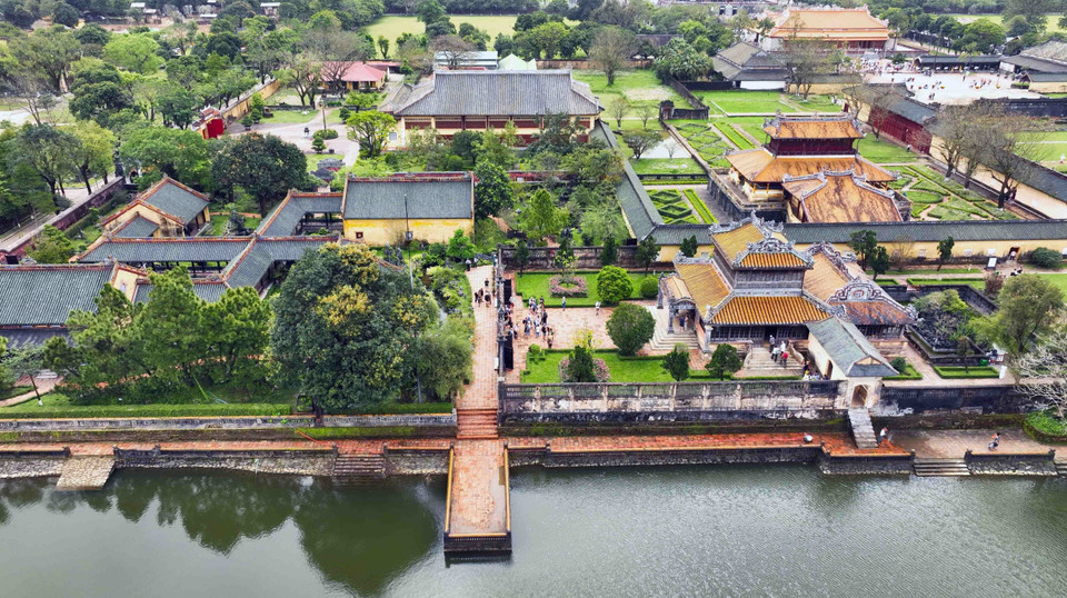 The Royal Garden within the Complex of Hue Monuments. (Photo: VNA)