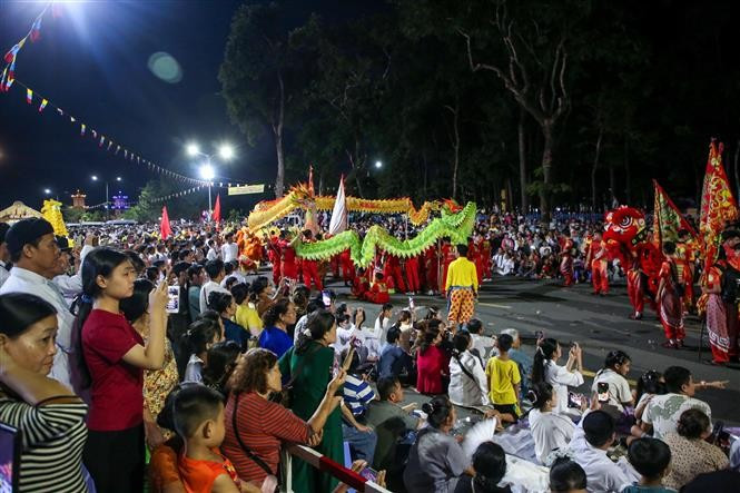 Tay Ninh is striving to become one of the most attractive destinations in the Southeast region, featuring many unique festivals. (Photo: VNA)