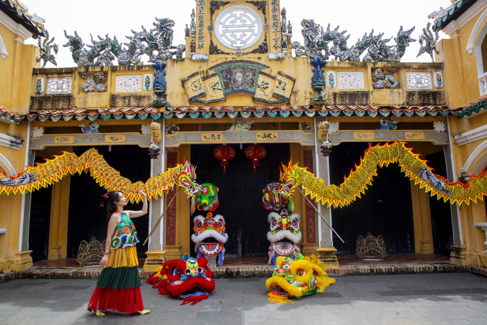 Hiep Ninh Communal House, a national historical relic, is among the longstanding symbols of Tan Ninh ward, Tay Ninh province. (Photo: VNA)
