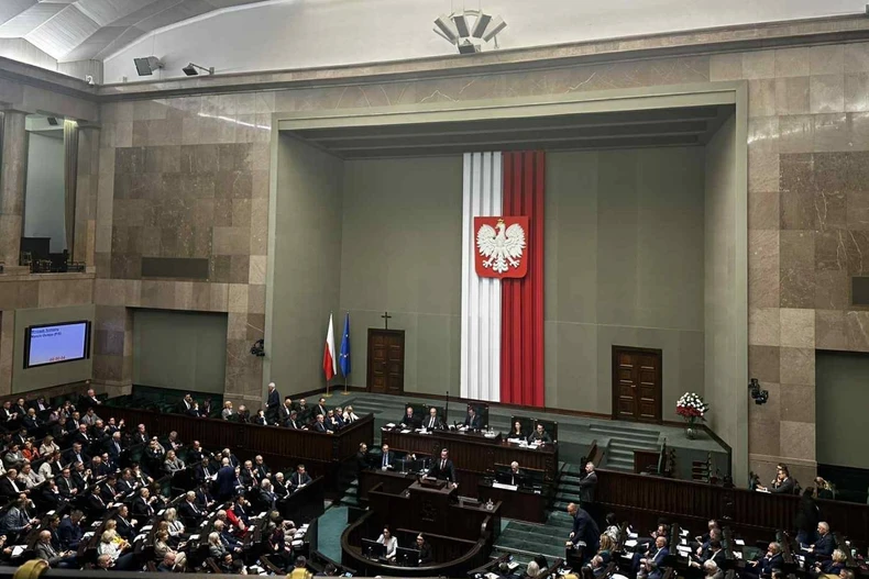 The voting session of the Poland’s Sejm on October 17 (Photo: VGP)