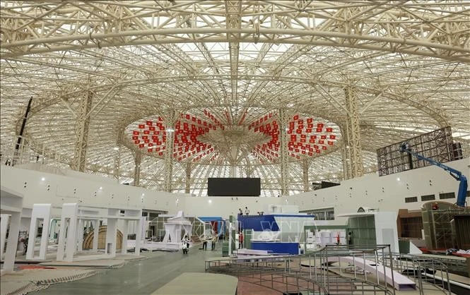 Over 90% of infrastructure items have been completed for the Autumn Fair 2025. (Photo: VNA)