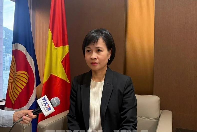 Vietnamese Consul General in Hong Kong (China) Le Duc Hanh (Photo: VNA)