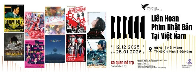 Hosted by the Japan Foundation in Vietnam, the festival features 10 films, including classics such as Love Letter (1995), Seven Samurai (1954), and Ghost in the Shell (1995). (Photo: the organising board) 
