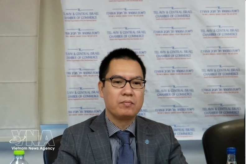 Vietnamese Trade Counsellor in Israel Le Thai Hoa (Photo: VNA)
