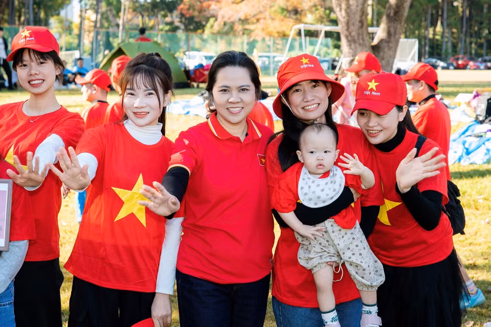Vietnamese Consul General in Fukuoka Vu Chi Mai attends the event. (Photo: Xuan Giao – VNA)