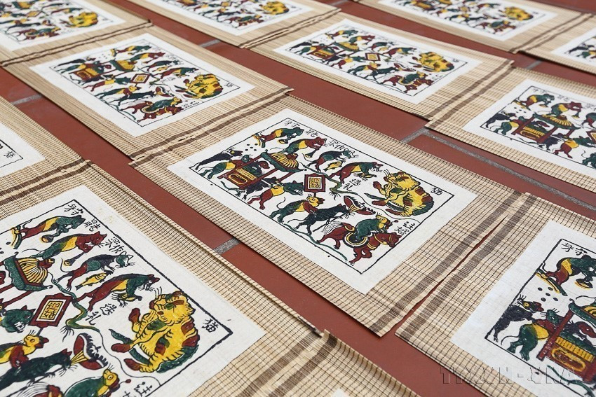 UNESCO has inscribed the Dong Ho folk painting craft on the List of Intangible Cultural Heritage in Need of Urgent Safeguarding, Vietnam’s 17th element on UNESCO’s Intangible Cultural Heritage Lists. (Photo: VNA)