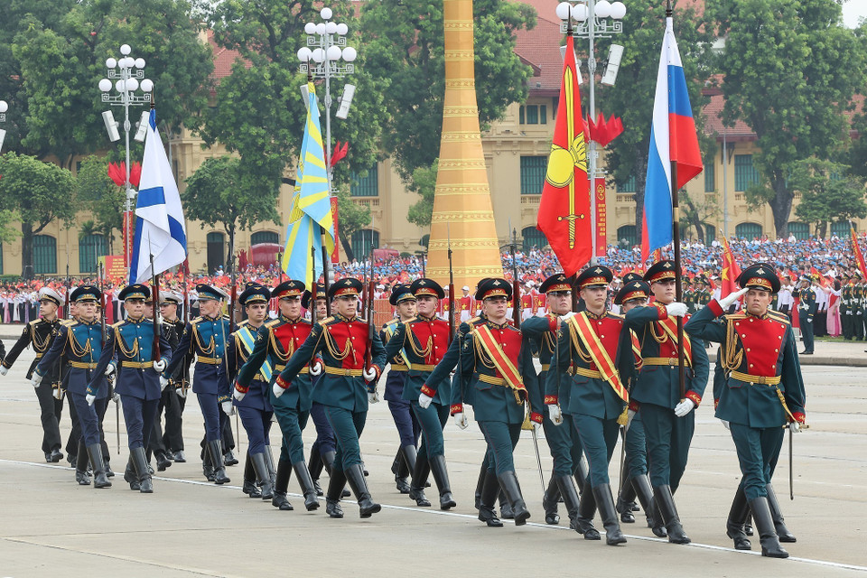 Armed Forces of the Russian Federation unit. (Photo: Lam Khanh - VNA)