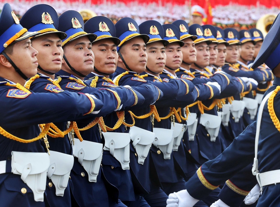 Coast Guard officers’ unit. (Photo: Lam Khanh - VNA)