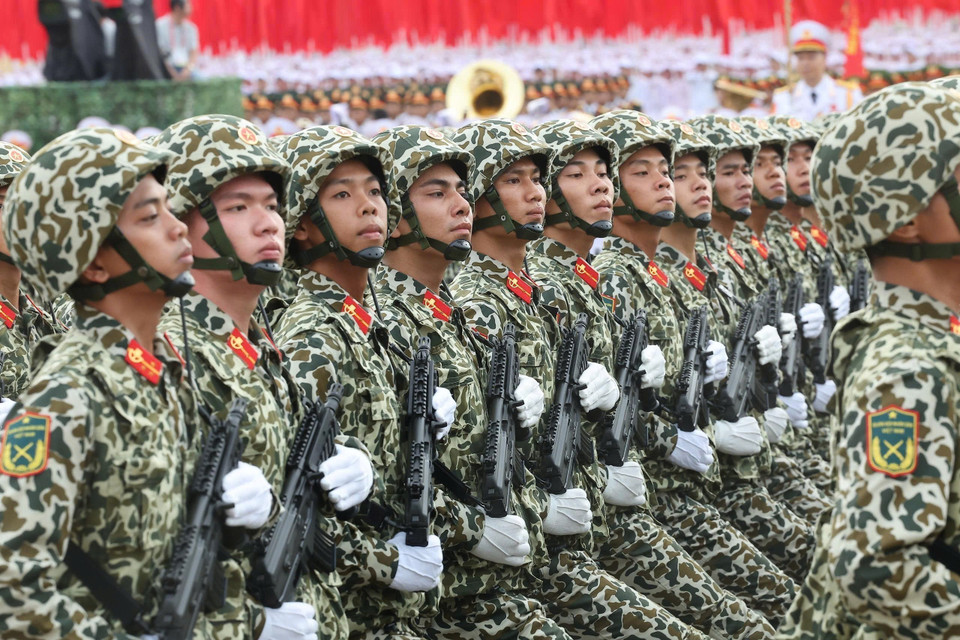 Special Forces soldiers’ unit. (Photo: Lam Khanh - VNA)