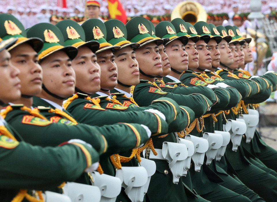 Border Guard officers’ unit. (Photo: Lam Khanh - VNA)