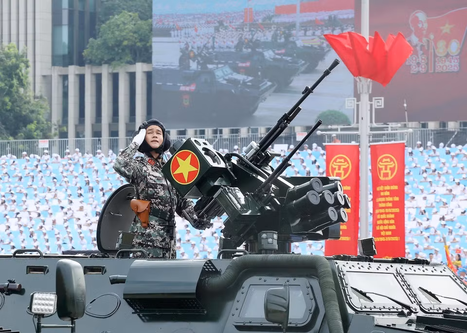 Armored Corps soldiers’ unit. (Photo: Lam Khanh - VNA)