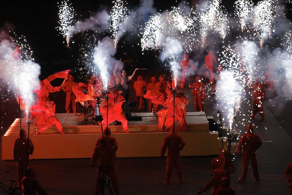 Art performance at the Opening Ceremony of SEA Games 33. Photo: Minh Quyet – VNA Correspondent in Thailand