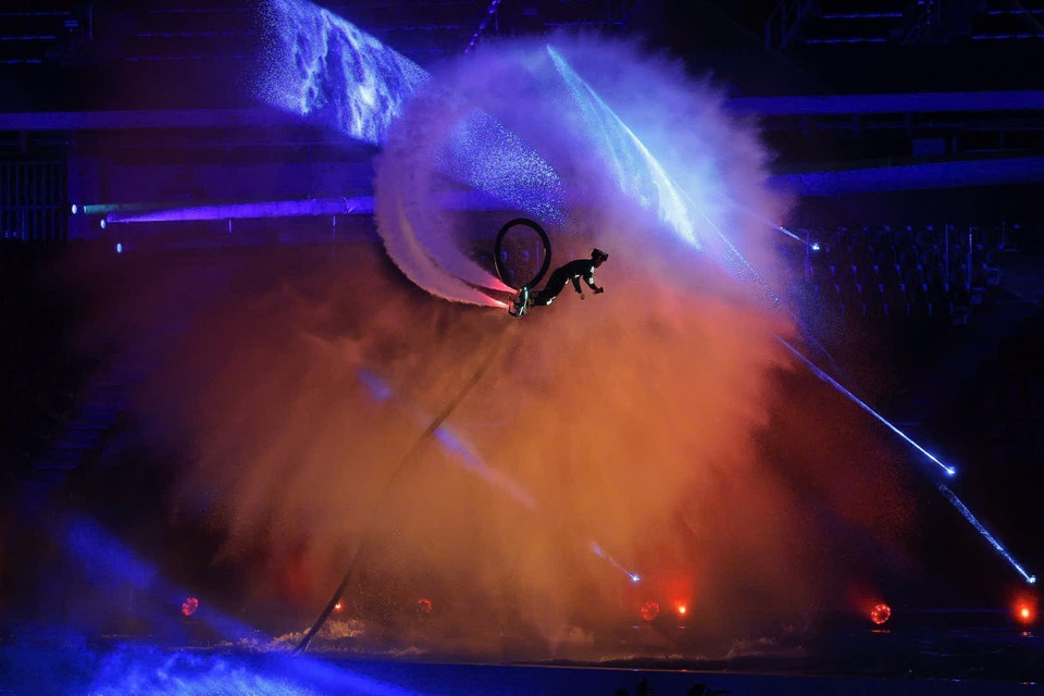 With the message “We Are One,” the Opening Ceremony of SEA Games 33 is a vibrant cultural showcase. Photo: Minh Quyet – VNA Correspondent in Thailand