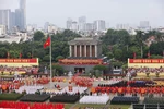 Full-dress rehearsal of National Day parade