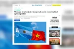 Vietnam – key agricultural trade partner of Argentina: Newspaper