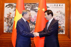 Vietnam's top leader meets with Chairman of Chinese People’s Political Consultative Conference