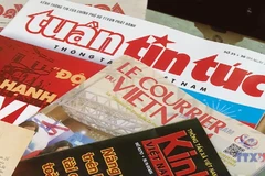 A journey of news and culture: VNA publications on Hanoi train