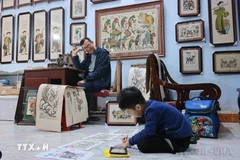 UNESCO listing gives new momentum to preserving Dong Ho folk painting craft