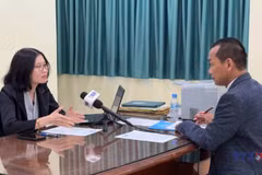 The Foreign Ministry's booth draws visitors (Photo: VNA)