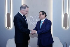 Prime Minister Pham Minh Chinh meets with Polish President Andrzej Sebastian Duda on the sidelines of the 15th World Economic Forum (WEF) in Dalian, Liaoning Province, China (June 25, 2024). (Photo: VNA)