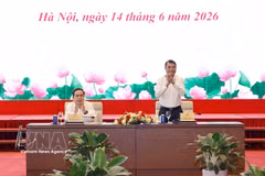 Government, legislative leaders meet with leaders of press agencies