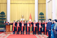 Top leader appoints eight new judges to Supreme People’s Court