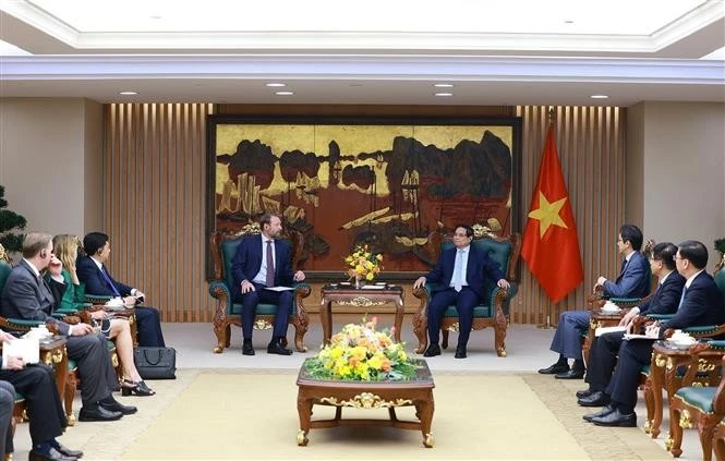 At the meeting in Hanoi on March 12 (Photo: VNA)