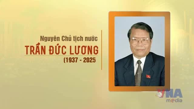 Tran Duc Luong, former member of the Politburo and former President of the Socialist Republic of Vietnam. (Photo: VNA)