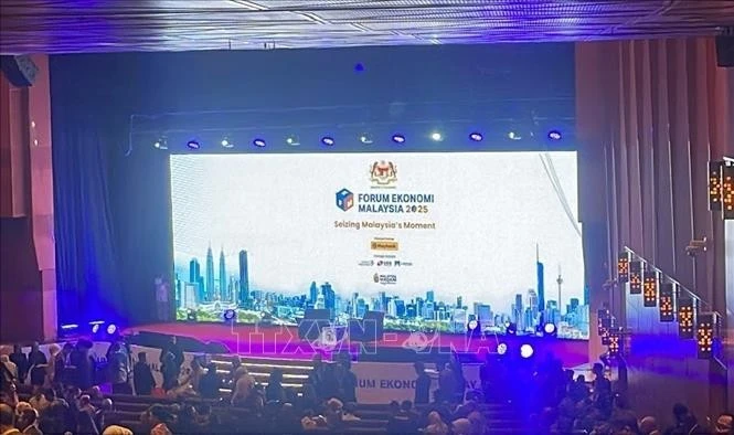 At the Malaysian economic forum (FEM) 2025 in Kuala Lumpur on January 9. (Photo: VNA)