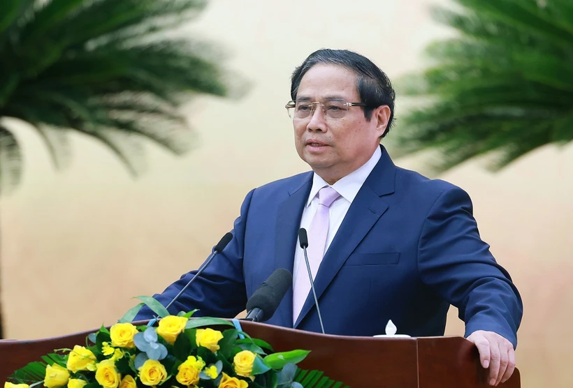 Prime Minister Pham Minh Chinh (Photo: VNA)