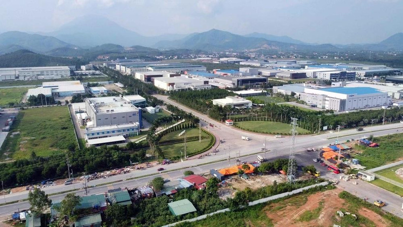 An industrial park in Binh Xuyen district, Vinh Phuc province. (Photo: VNA) 