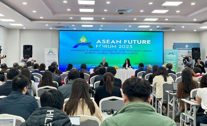 At the press conference on ASEAN Future Forum (AFF) 2025 held in Hanoi on February 13. (Photo: VNA)