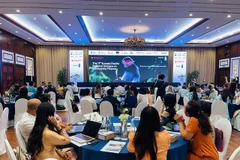 The dialogue attracts more than 120 biodiversity finance experts and Government representatives from Europe, Asia and the Pacific. (Photo: VNA)
