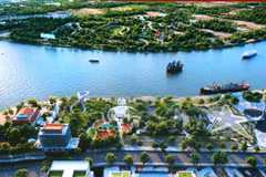 A perspective of the Nha Rong Wharf – Khanh Hoi Cultural Park and Bach Dang Wharf public space project, which will form a cultural and historical corridor along the Saigon River in Ho Chi Minh City. (Photo: VNA)