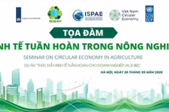 A seminar on circular economy in agriculture will be held on May 26 in Hanoi. (Photo: The organising board)